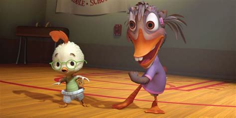 abby de chicken little|chicken little and his girlfriend.